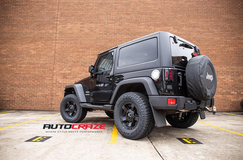 JEEP WRANGLER ROCKSTAR XD 2 MATTE BLACK